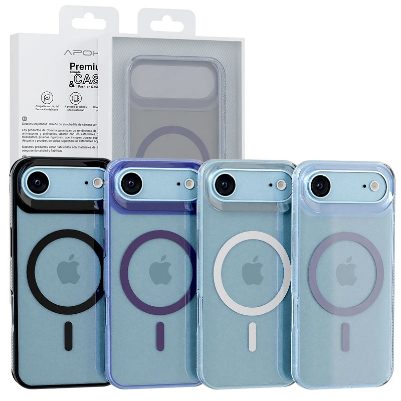 Funda ABR Apokin Con Magsafe iPhone 17 Air 4 Colores