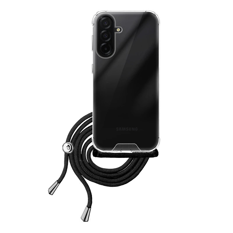 Funda Gel transparente Anti-golpe con Cordon - Samsung A26