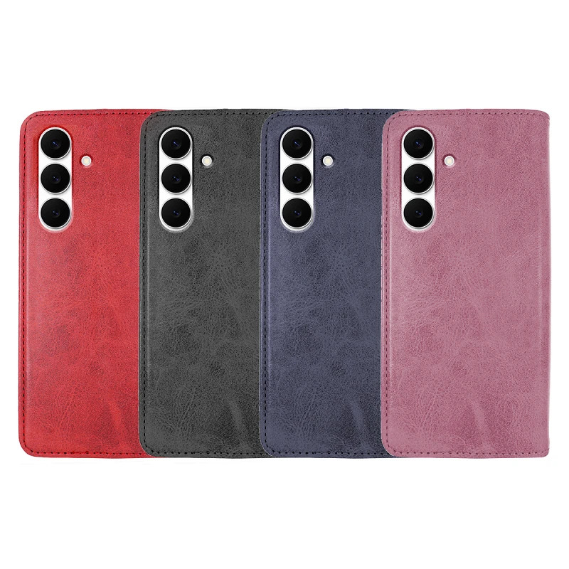 Funda Tapa con Tarjetero Samsung Galaxy S25 FE Polipiel - 4 Colores