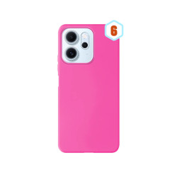 Funda Silicona Liquida Efecto Piel Oppo Reno 14F disponible en 8 Colores