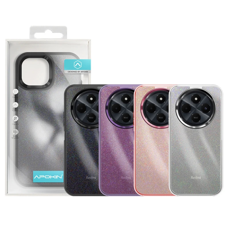 Funda Purpurina Apokin Oppo Reno 14 4-Colores