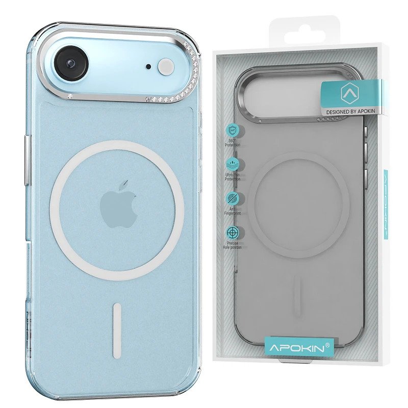 Funda Puro Diamante Acrilica con Magsafe para iPhone 17 Air