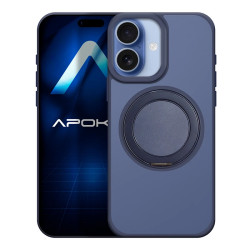 Funda Smoked Con Soporte Giratorio para iPhone 17