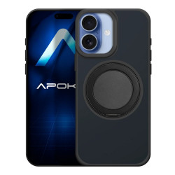 Funda Smoked Con Soporte Giratorio para iPhone 17