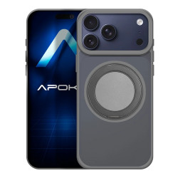 Funda Smoked Con Soporte Giratorio para iPhone 17 Pro Max