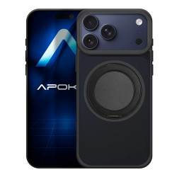 Funda Smoked Con Soporte Giratorio para iPhone 17 Pro Max