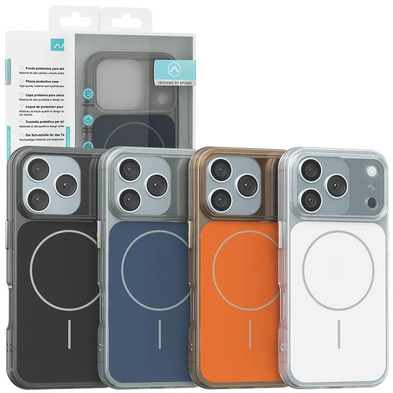 Funda Acrilica Premium con Magsafe para iPhone 17 Pro 4-Colores