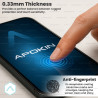 Cristal templado Full Glue 11D Premium Honor 400 Protector de Pantalla Curvo Negro