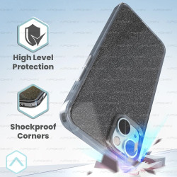 Funda Purpurina Apokin Samsung A07 - 4 Colores
