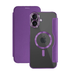 Funda Mocome de Tapa Cromado con Magsafe para iPhone 17 6-Colores