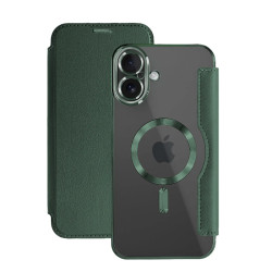 Funda Mocome de Tapa Cromado con Magsafe para iPhone 17 6-Colores