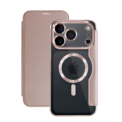 Funda Mocome de Tapa Cromado con Magsafe para iPhone 17 Pro 6-Colores