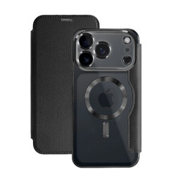 Funda Mocome de Tapa Cromado con Magsafe para iPhone 17 Pro 6-Colores