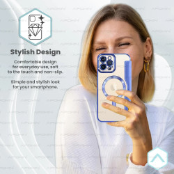 Funda Mocome de Tapa Cromado con Magsafe para iPhone 17 Pro Max 6-Colores