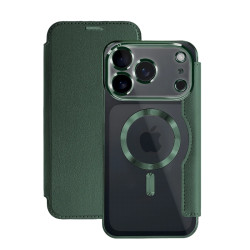 Funda Mocome de Tapa Cromado con Magsafe para iPhone 17 Pro Max 6-Colores