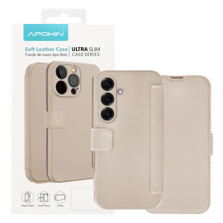Funda de Tapa Silicona Suave para Samsung S25 FE 4-Colores