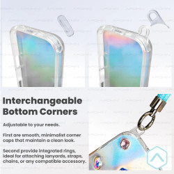 Funda Iridiscente con Piedras para Xiaomi Redmi 15C 171 5G