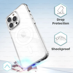 Funda transparente Premium con MagSafe para iPhone 17