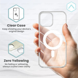 Funda transparente Premium con MagSafe para iPhone 17 Pro