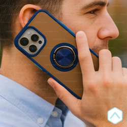 Funda Gel Honor 400 Smart Iman con soporte Smoked