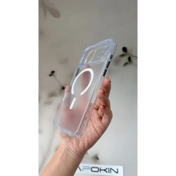 Funda transparente Mate con MagSafe para iPhone 17