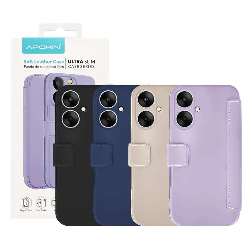 Funda de Tapa Silicona Suave para Xiaomi Redmi 15C 173 4-Colores
