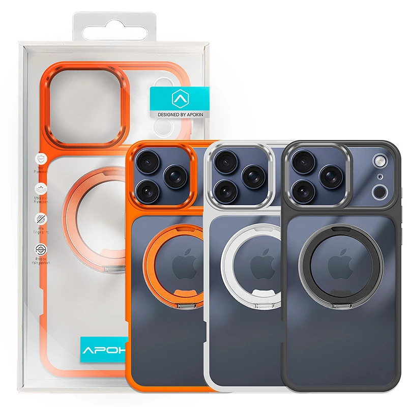 Funda Con Soporte Giratorio para iPhone 17 Pro Max 3-Color