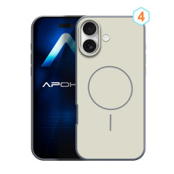 Funda Silicon Bicolor con Magsafe para iPhone 17 6-Colores