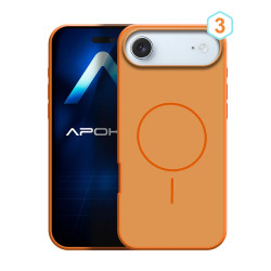 Funda Silicon Bicolor con Magsafe para iPhone 17 Air 6-Colores