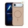 Funda Silicon Bicolor con Magsafe para iPhone 17 Air 6-Colores
