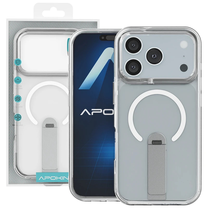 Funda Puro Con Soporte y Magsafe para iPhone 15