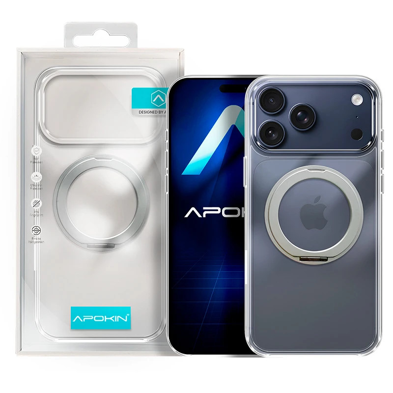 Funda Puro Con Anilla y Magsafe para iPhone 17 Pro