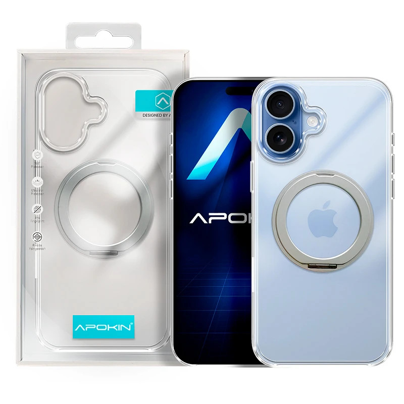 Funda Puro Con Anilla y Magsafe para iPhone 16