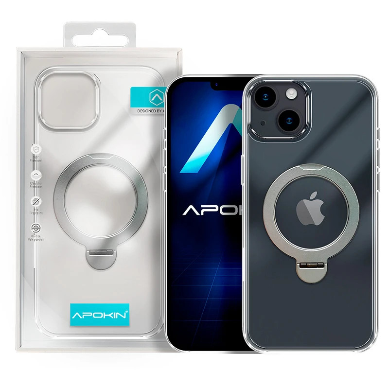 Funda Puro Con Anilla Giratoria y Magsafe para iPhone 13/14