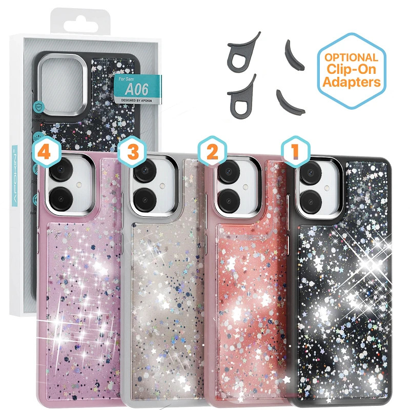 Funda Bling-Bling para Samsung A07 4 Colores