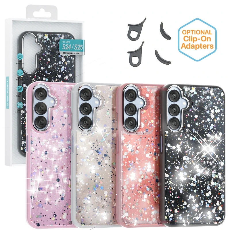 Funda Bling-Bling para Samsung S25 FE 4 Colores