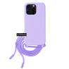 Funda suave con Cordon Iphone 17 4-Colores