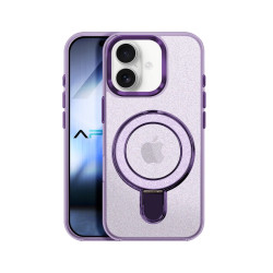 Funda Purpurina Magsafe Con Anilla Magsafe iPhone 16e - 4 Colores