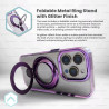 Funda Purpurina Magsafe Con Anilla Magsafe iPhone 16e - 4 Colores