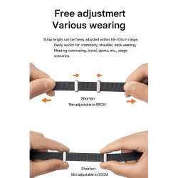 Cordon Crossbody Strap Appl* 10-Colores