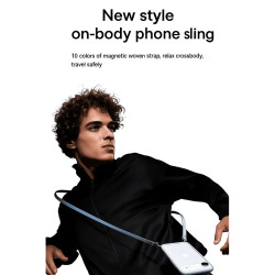 Cordon Crossbody Strap Appl* 10-Colores