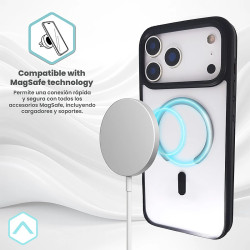Funda Acrilica Premium Magsafe iPhone 17 Pro 5 Color