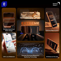 Cristal templado EXTREME AR Clear Coating iPhone 17 Pro Max/16 Pro Max