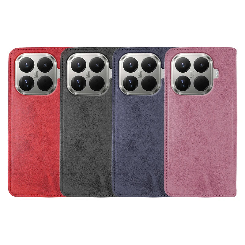 Funda Tapa con Tarjetero Xiaomi Mi 15T Pro Polipiel - 4 Colores