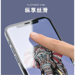 Cristal templado Full Micro Curvo A+ iPhone 17 Pro Color Negro