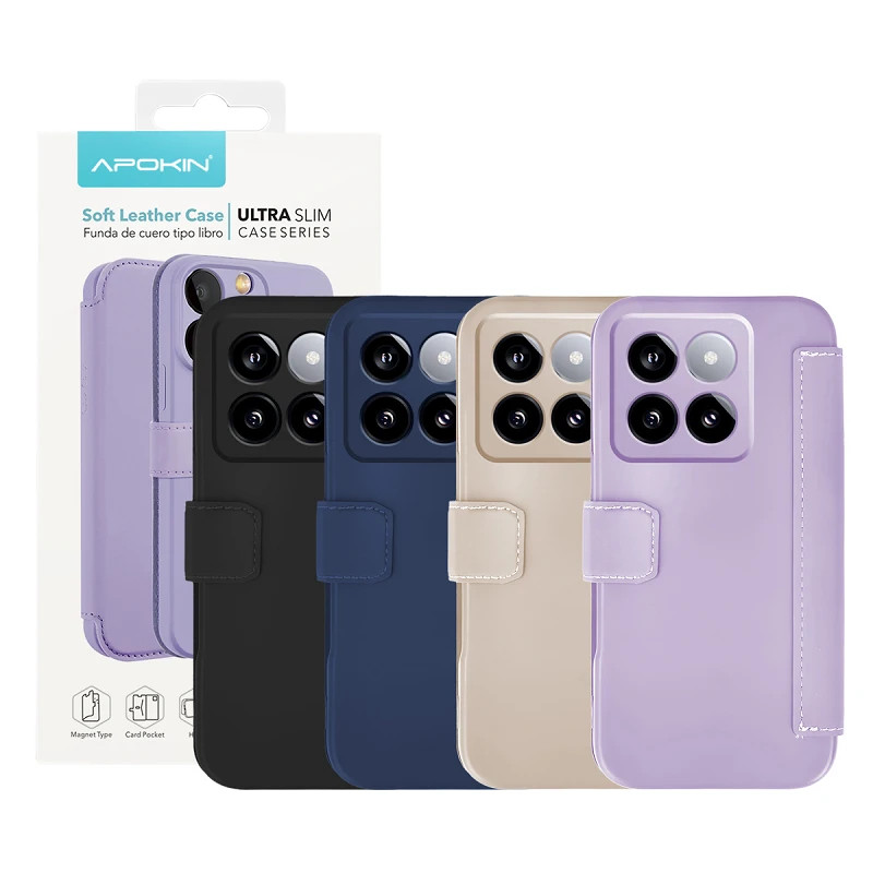 Funda de Tapa Silicona Suave para Xiaomi Mi 15T Pro 4-Colores