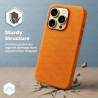 Funda Mocome de Piel con Magsafe para iPhone 17 Pro Max 8-Colores