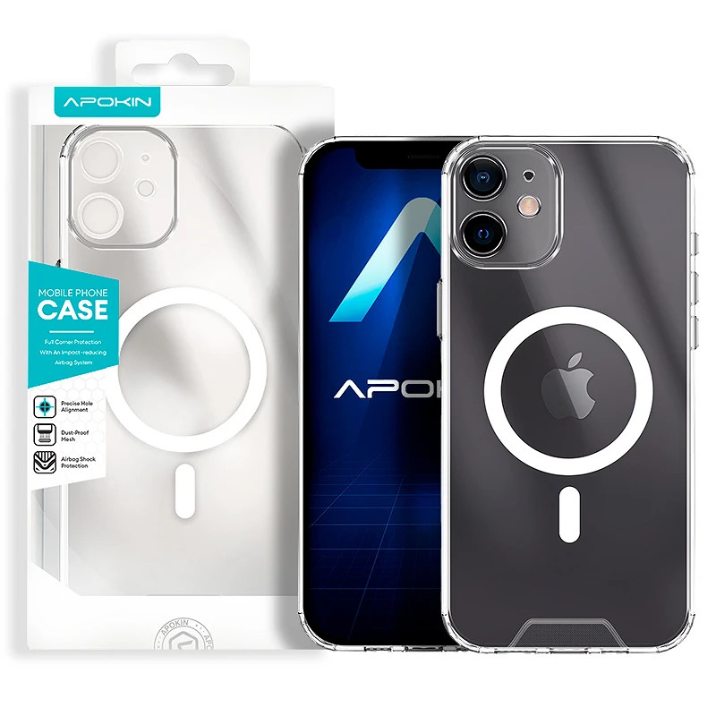 Funda Transparente con Magsafe Clear 3D para iPhone 12