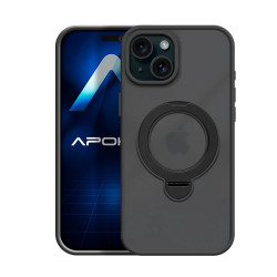 Funda Con Soporte Giratorio Smoked para iPhone 15 2-Color