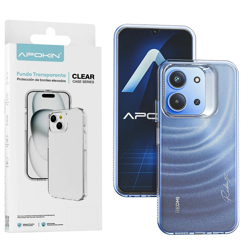 Funda Transparente ABR Antigolpe Premium Xiaomi Redmi 15 4G 171